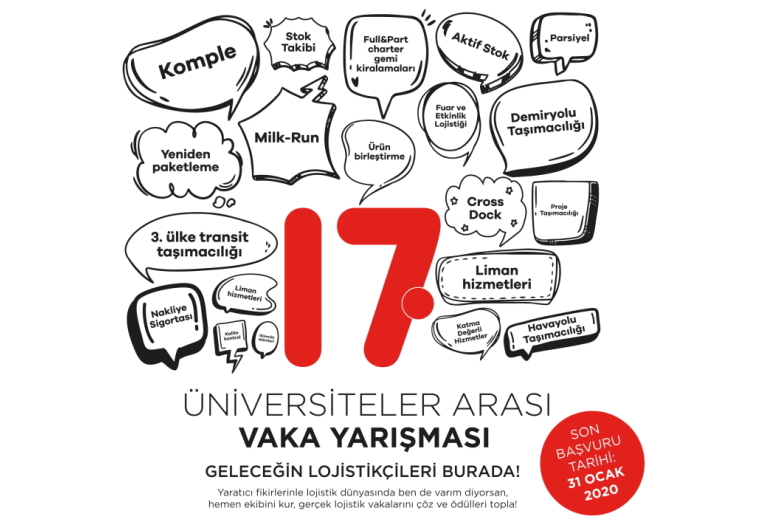 17. Üniversitelerarası Lojistik Vaka Yarışması Kazananları Belli Oldu