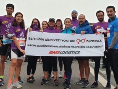 Nous avons couru pour KEDV au 43e marathon d'Istanbul