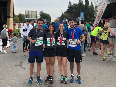 L'équipe Mars Run a participé au marathon