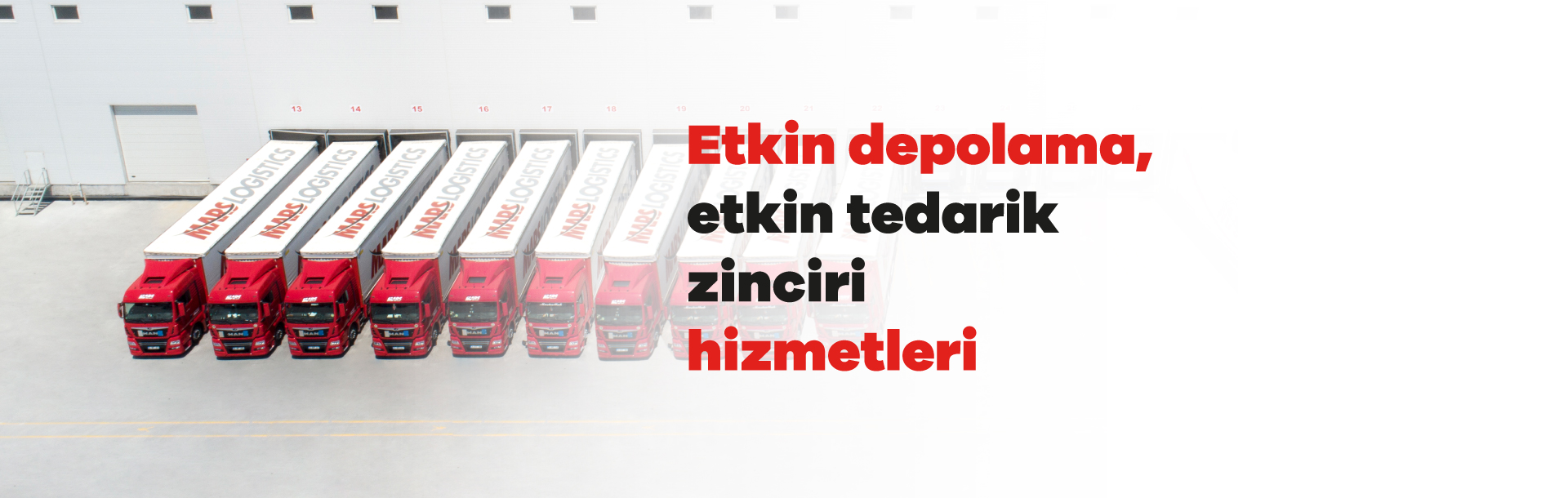 Etkin depolama etkin tedarik zinciri hizmetleri